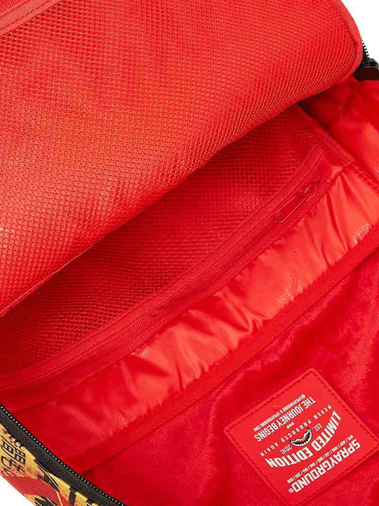 Sprayground DLXR Σχολική Τσάντα Πλάτης Δημοτικού Κίτρινη με Θήκη για Παγούρι