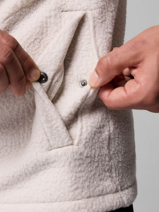 Ridge Men's Fleece Cardigan Beige