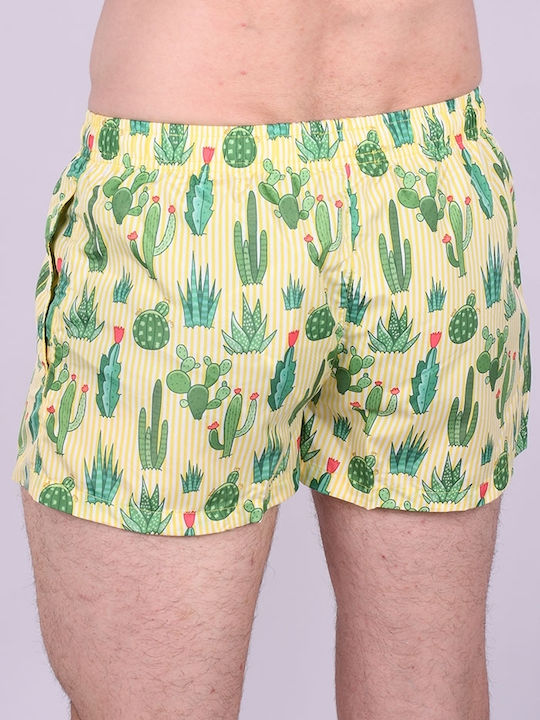 Men's Swimwear Shorts Yellow