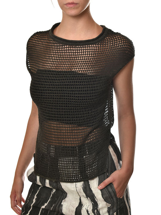 Blouse Women's Blouse Cotton Anthracite