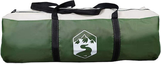 vidaXL Campingzelt Grün 383x338x217cm