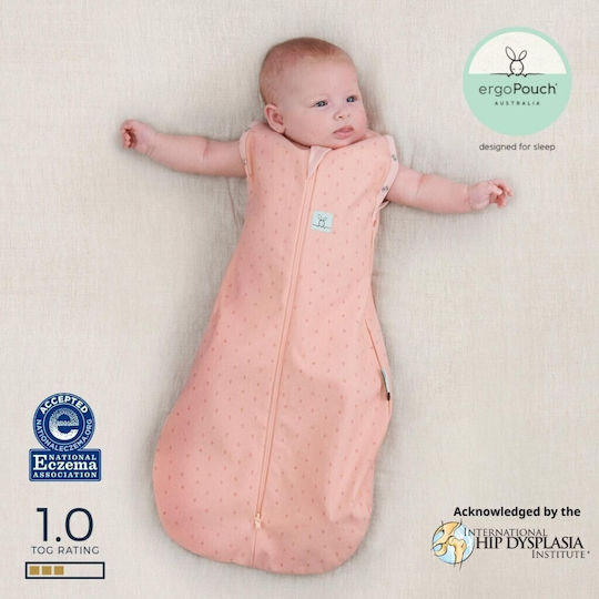 Ergo Pouch Frühlingshaft Schlafsack 1 Tog Pink