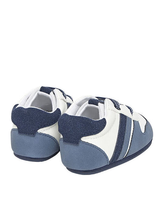 Mayoral Baby Slippers White