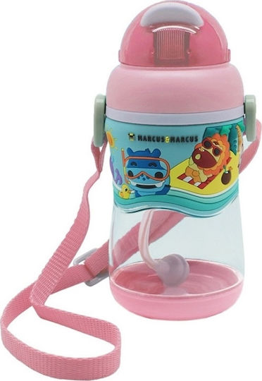 Marcus & Marcus Μπουκάλι Stage Tritan 420ml Ροζ