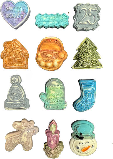 Flexible Mold A5 21x14.8cm Stamperia Candy Christmas Elements