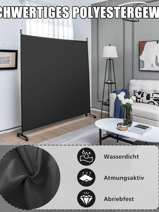 Costway Decorativ Paravan Tesatura 184x184cm