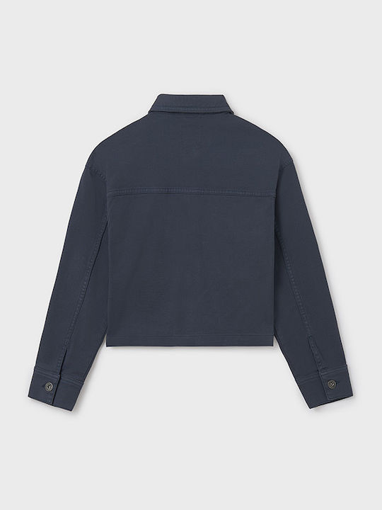 Kids Shirt Long Sleeve Petrol (Item J062)