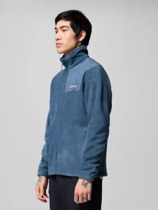 Steens Mountain Full Ανδρική Ζακέτα Fleece Μπλε
