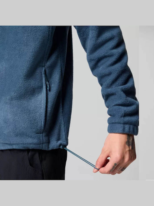 Steens Mountain Full Ανδρική Ζακέτα Fleece Μπλε