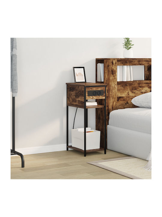 Nachttisch Smoky Oak 28.1x40.9x75cm