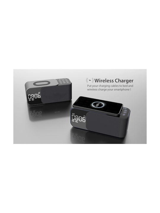Ceas De Masă Digital Cu Ceas Deșteptător Radio Și Încărcare Wireless