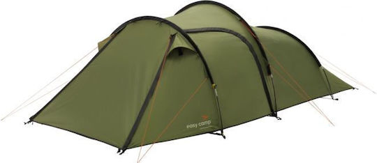 Easy Camp Σκηνή Camping Τούνελ Χακί 3 Εποχών για 3 Άτομα 55x16εκ.