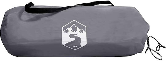 vidaXL Summer Camping Tent Black 220x128x110cm