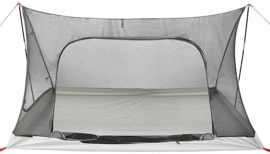 vidaXL Summer Camping Tent Black 220x128x110cm
