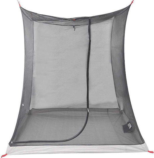 vidaXL Σκηνή Camping Μαύρη 206x188x175εκ.