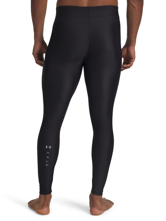 Under Armour Halo Bonded Auxetic Ανδρικό Αθλητικό Κολάν Μακρύ Μαύρο