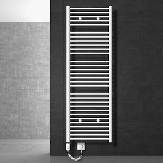 ECD Germany Ηλεκτρική Πετσετοκρεμάστρα 1200W 180x60cm Λευκή