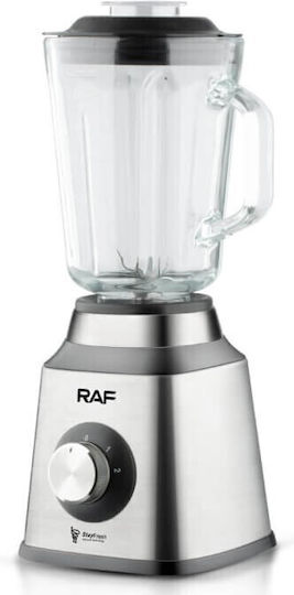 Raf Блендер с Стъклена Кана 1,5 л 350W Inox R.2834