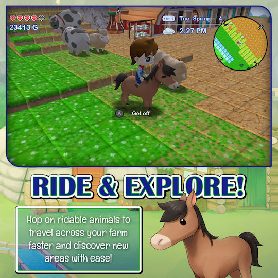 Harvest Moon:The Lost Valley & Skytree Village Collector's Edition Switch Game