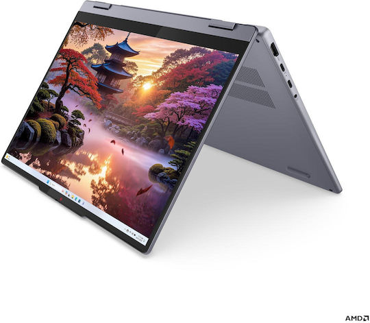 Lenovo IdeaPad 5 2in1 14AKP10 14" OLED FHD+ Touchscreen (Ryzen AI 300 Series-7 350/16GB/1TB SSD/W11 Home) Luna Grey (GR Keyboard)
