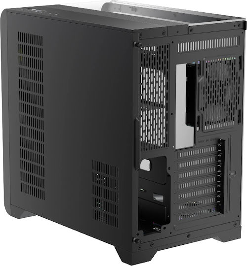 1STPLAYER RT7 Gaming Midi Tower Κουτί Υπολογιστή με Πλαϊνό Παράθυρο Μαύρο