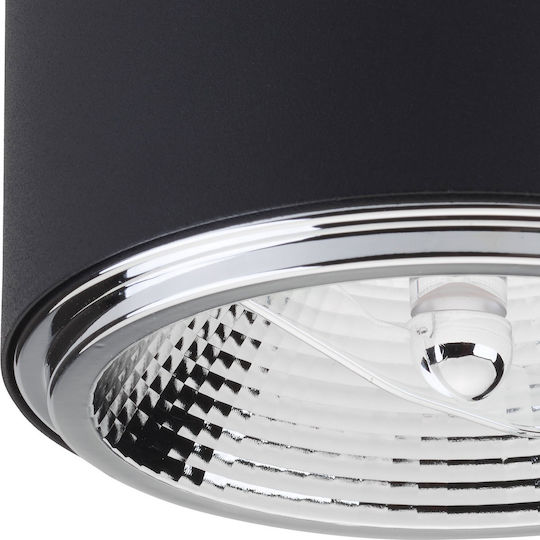 TK Lighting Einzel Spot mit Fassung null in Schwarz Farbe