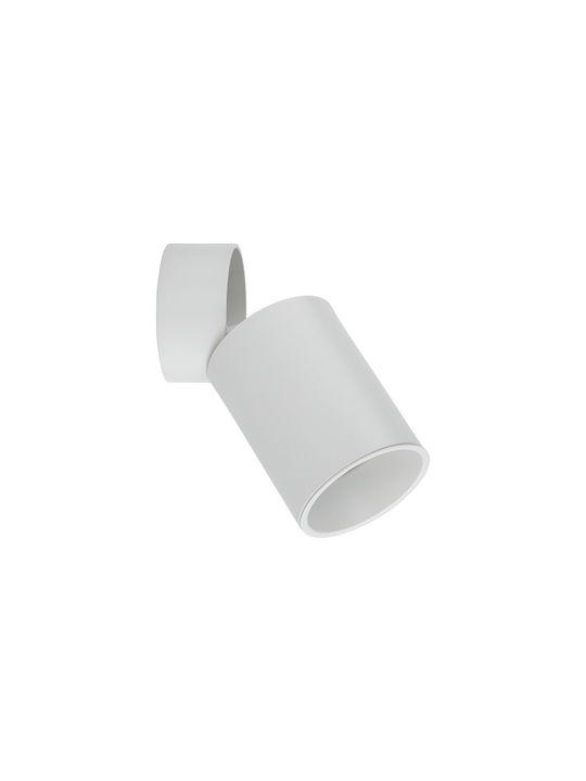 TK Lighting Μονό Σποτ με Ντουί GU10 σε Μαύρο Χρώμα