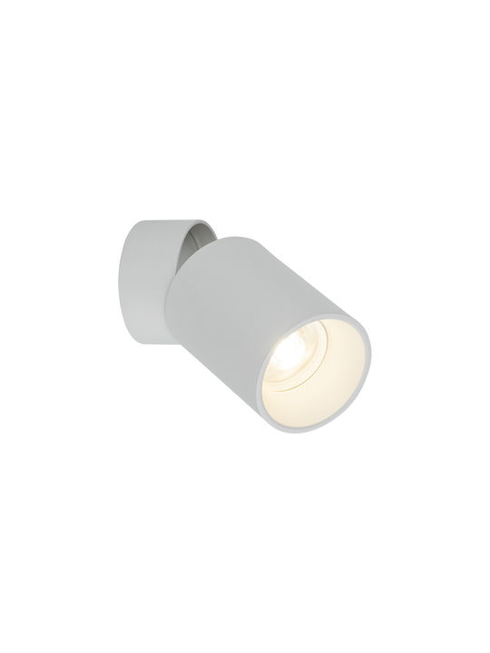 TK Lighting Μονό Σποτ με Ντουί GU10 σε Μαύρο Χρώμα