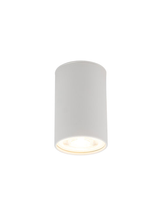 TK Lighting Single Spot with Socket GU10 in White Color