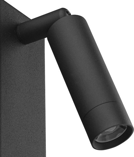 TK Lighting Enzo Single Spot in Black Color