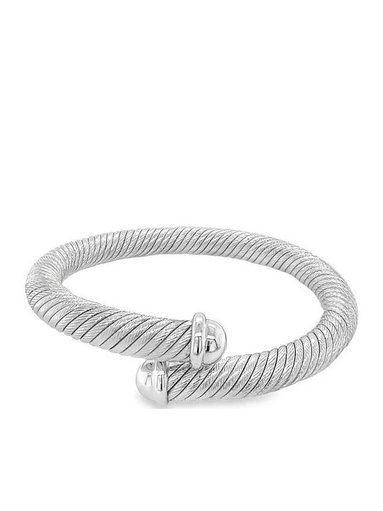 Xryseio Дамско Гривна Белезници от Бяло злато 18K