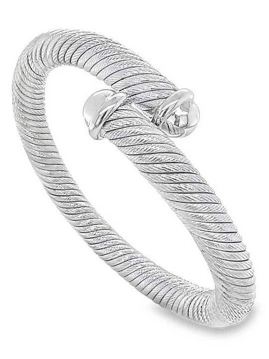 Xryseio Дамско Гривна Белезници от Бяло злато 18K
