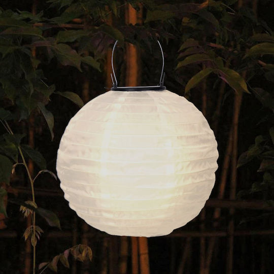 Lampa Κρεμαστό Ηλιακό Φωτιστικό Φανάρι Θερμό Λευκό 3000K με Αισθητήρα Κίνησης και Φωτοκύτταρο