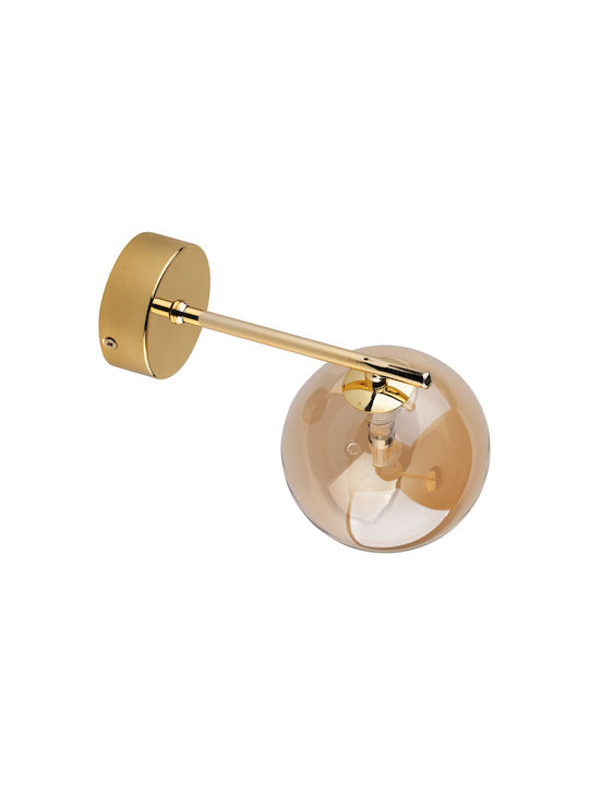 TK Lighting Estera Klassisch Leuchte Wand mit Fassung G9 Gold 22x17cm