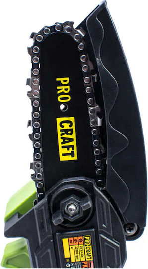 ProCraft PKA18 Akku Kettensäge 1x2Ah Bürstenlos 20V mit Klingenlänge 10cm