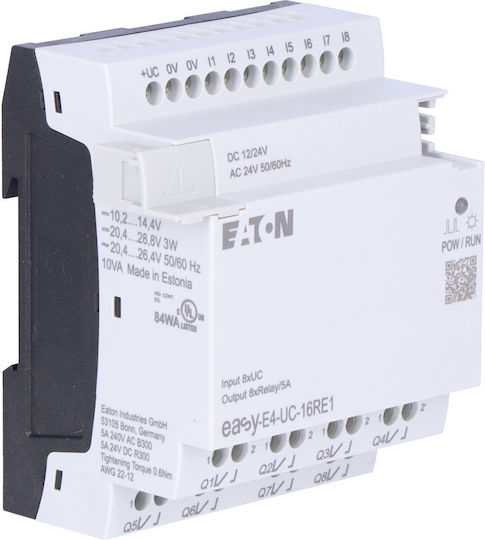 Eaton Ρελέ Ράγας με Τάση 24V