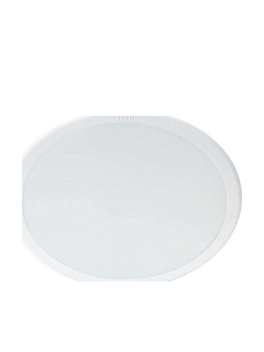 Philips Meson Rotund Încastrat Panou LED Putere 20W cu Alb Rece Lumini