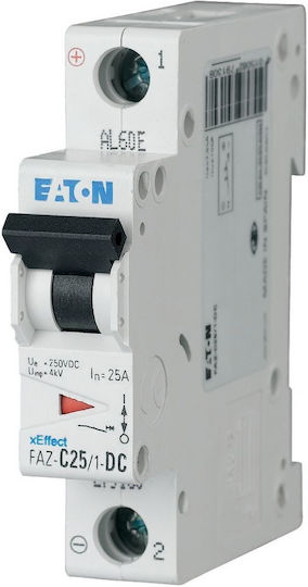 Eaton Αυτόματη Ασφάλεια 20A Μονοπολική AC/DC