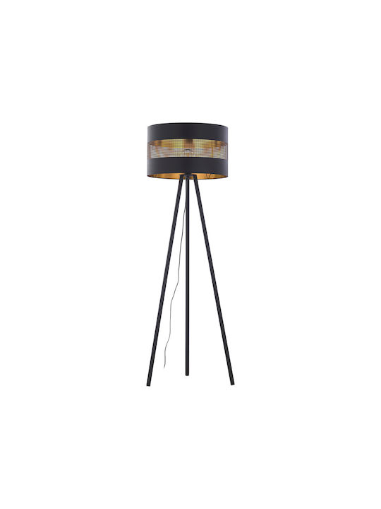 TK Lighting Φωτιστικό Δαπέδου Υ145εκ. Μαύρο