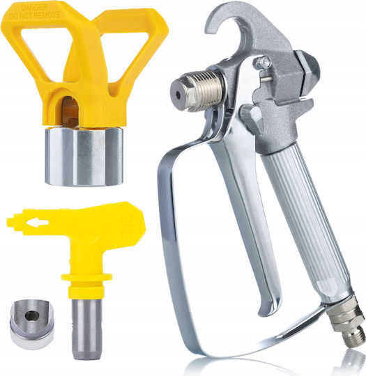 Rosfix ZESTAW-03J2-PP45 Elektrische Farbspritzpistole mit Behälter 1.7Es