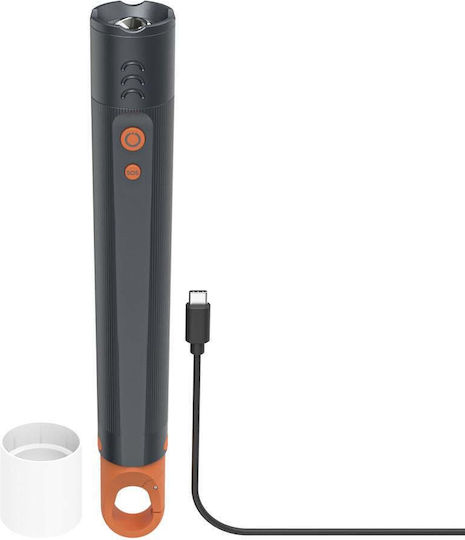 HAMA Rechargeable LED Flash Light IP44 with Maximum Brightness 1200 Lumen