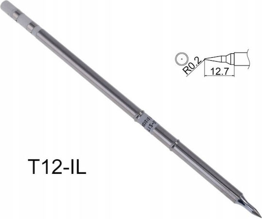Rosfix Kit Soldering Tip with Integrated Heater T12-il + Soldering Tip with Integrated Heater