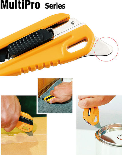 KDS Cuțit pliant Multi Pro Autolock cu Plastic Corp și Lățime Lamă 18mm
