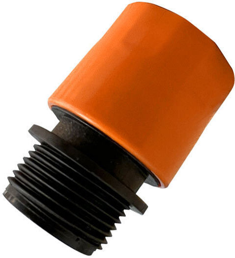 Nakayama GH9137 042631 Quick Connector Water Pipe with Male Thread 19mm Orange