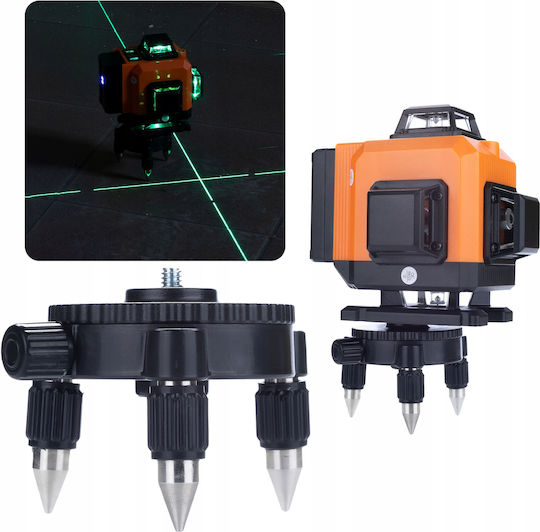 Οριζόντια Κατακόρυφη Λέιζερ Rosfix Orange Tiger 16 Γραμμών Rot16l-b Μεγάλες Μπαταρίες Usb-c Βα