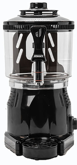Johny Chocolate Buffet Kettle 5lt 1kW 25x33x48cm Black