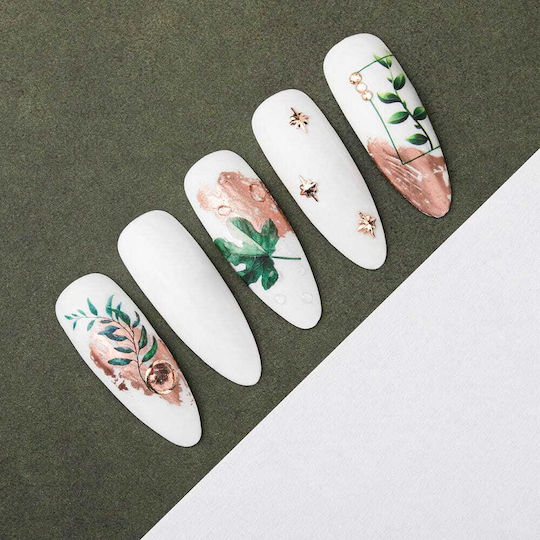 Molly Lac Semi-Permanent Nail Polish White Hema/di-hema Free 8gr 1pcs