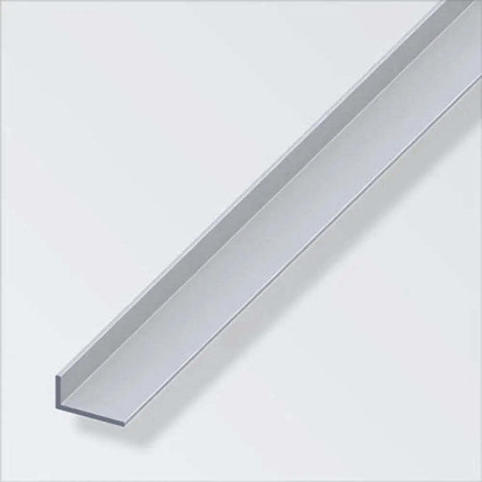 Προφίλ Γωνία Αλουμινίου Ασημί 1m 35x20x2mm
