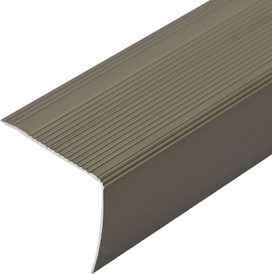 Vidaxl Suport Scară 10 Bucăți Bronz 67 Cm Aluminiu
