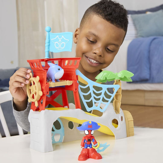 Hasbro Spidey And His Amazing Friends Spidey Island For Age 3+